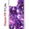 Чехол-накладка Xiaomi Mi 11 Lite (623777) Kruche PRINT Purple leaves