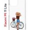 Чехол-накладка Xiaomi Mi 11 Lite/Mi 11 Lite 5G Kruche Print Велосипедная прогулка