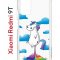 Чехол-накладка Xiaomi Redmi 9T (625951) Kruche PRINT Flying Unicorn