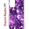 Чехол-накладка Xiaomi Redmi 9T (625951) Kruche PRINT Purple leaves