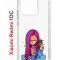 Чехол-накладка Xiaomi Redmi 10C (623779) Kruche PRINT Pink Hair
