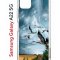 Чехол-накладка Samsung Galaxy A22s 5G (625952) Kruche PRINT Журавли