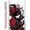 Чехол-накладка Samsung Galaxy A22s 5G Kruche Print Spider-Man-Venom