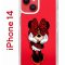 Чехол-накладка Apple iPhone 14  (625957) Kruche PRINT Минни