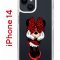 Чехол-накладка Apple iPhone 14  (625957) Kruche PRINT Минни