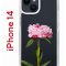 Чехол-накладка iPhone 14 Kruche Print Пион