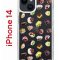 Чехол-накладка Apple iPhone 14  (625957) Kruche PRINT Cake