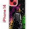 Чехол-накладка Apple iPhone 14  (625957) Kruche PRINT Микки Маус