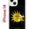 Чехол-накладка Apple iPhone 14  (625957) Kruche PRINT Tarot Lovers