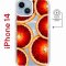 Чехол-накладка Apple iPhone 14  (625959) Kruche PRINT Orange