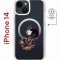 Чехол-накладка Apple iPhone 14  (625959) Kruche PRINT Fox