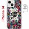Чехол-накладка Apple iPhone 14  (625959) Kruche PRINT Music