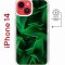 Чехол-накладка Apple iPhone 14  (625959) Kruche PRINT Grass