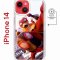 Чехол-накладка Apple iPhone 14  (625959) Kruche PRINT Человек паук