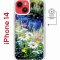 Чехол-накладка Apple iPhone 14  (625959) Kruche PRINT Ромашки у ручья