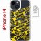 Чехол-накладка Apple iPhone 14  (625959) Kruche PRINT Warning