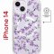 Чехол-накладка Apple iPhone 14  (625959) Kruche PRINT Сакура