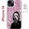 Чехол-накладка Apple iPhone 14  (625959) Kruche PRINT Любовь и Крик