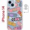 Чехол-накладка Apple iPhone 14  (625959) Kruche PRINT Милые пластыри
