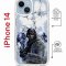 Чехол-накладка Apple iPhone 14  (625960) Kruche PRINT Call of Duty