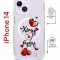 Чехол-накладка Apple iPhone 14  (625960) Kruche PRINT Ягодный микс