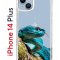 Чехол-накладка Apple iPhone 14 Plus (625954) Kruche PRINT Змея