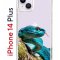 Чехол-накладка Apple iPhone 14 Plus (625954) Kruche PRINT Змея