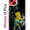 Чехол-накладка Apple iPhone 14 Plus (625954) Kruche PRINT Барт Симпсон