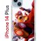 Чехол-накладка Apple iPhone 14 Plus (625954) Kruche PRINT Человек паук