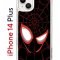 Чехол-накладка Apple iPhone 14 Plus (625954) Kruche PRINT Человек-Паук черныи?