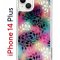 Чехол-накладка Apple iPhone 14 Plus (625954) Kruche PRINT Цветные листья
