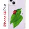 Чехол-накладка Apple iPhone 14 Plus (625954) Kruche PRINT Ladybug