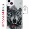 Чехол-накладка Apple iPhone 14 Plus (625965) Kruche PRINT Волк