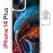 Чехол-накладка Apple iPhone 14 Plus (625965) Kruche PRINT Орел