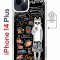 Чехол-накладка Apple iPhone 14 Plus (625965) Kruche PRINT Кот Сочи