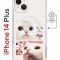 Чехол-накладка Apple iPhone 14 Plus (625965) Kruche PRINT Коты