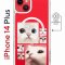 Чехол-накладка Apple iPhone 14 Plus (625965) Kruche PRINT Коты