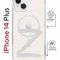 Чехол-накладка Apple iPhone 14 Plus (625962) Kruche PRINT Zet