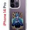 Чехол-накладка Apple iPhone 14 Pro (625958) Kruche PRINT Джокер