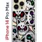 Чехол-накладка Apple iPhone 14 Pro Max (625953) Kruche PRINT Angry Cats