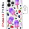 Чехол-накладка iPhone 14 Pro Max Kruche Magnet Print Ice Cream