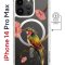 Чехол-накладка Apple iPhone 14 Pro Max (625966) Kruche PRINT Колибри