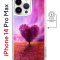 Чехол-накладка Apple iPhone 14 Pro Max (625966) Kruche PRINT Pink heart