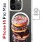 Чехол-накладка Apple iPhone 14 Pro Max (625966) Kruche PRINT Donuts