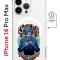 Чехол-накладка iPhone 14 Pro Max Kruche Magnet Print Джокер