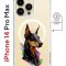 Чехол-накладка Apple iPhone 14 Pro Max (625966) Kruche PRINT Доберман