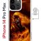 Чехол-накладка Apple iPhone 14 Pro Max (625966) Kruche PRINT Конь огонь