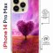 Чехол-накладка Apple iPhone 14 Pro Max (625963) Kruche PRINT Pink heart