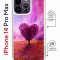 Чехол-накладка Apple iPhone 14 Pro Max (625963) Kruche PRINT Pink heart