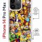 Чехол-накладка Apple iPhone 14 Pro Max (625963) Kruche PRINT Симпсоны